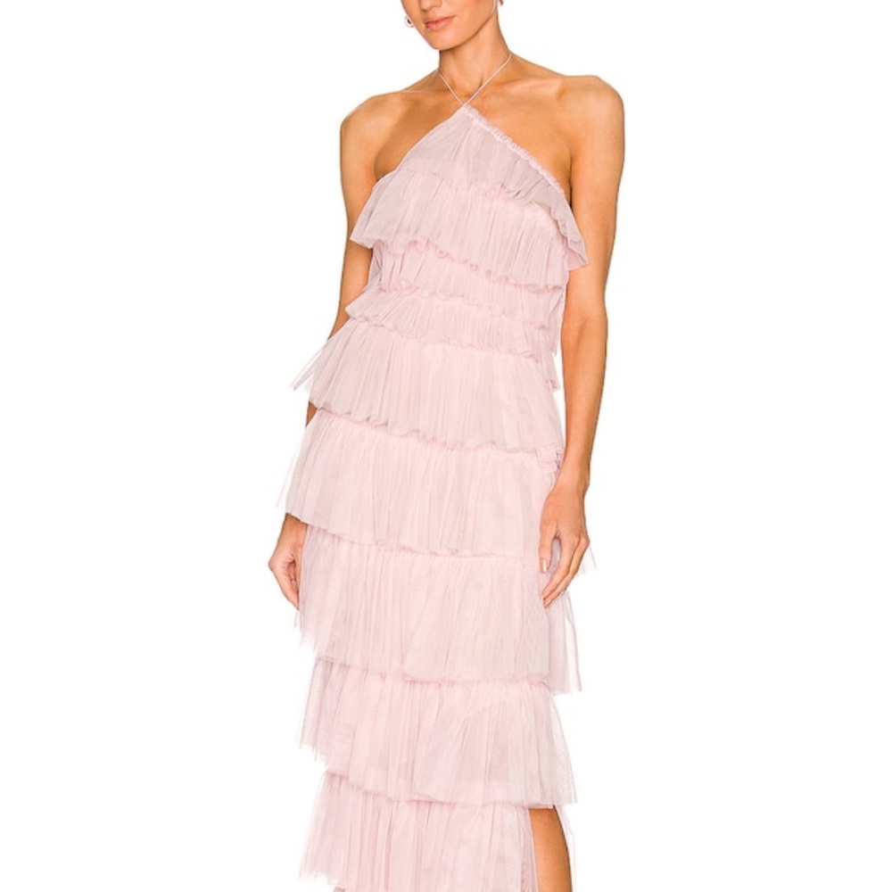 The Bar Henri gown in rose